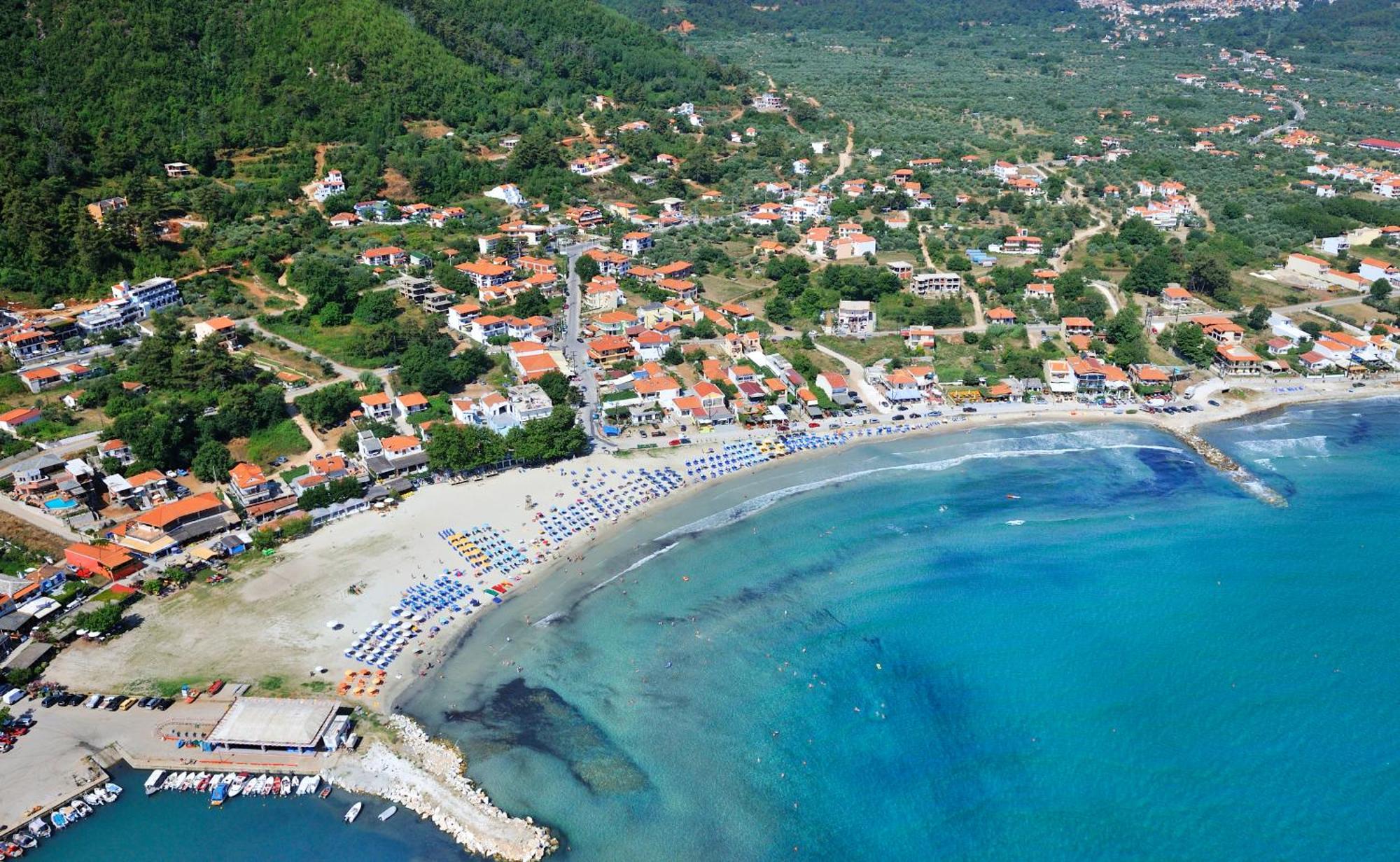 Celeste Deluxe Apartments Скала-Потамиас Экстерьер фото