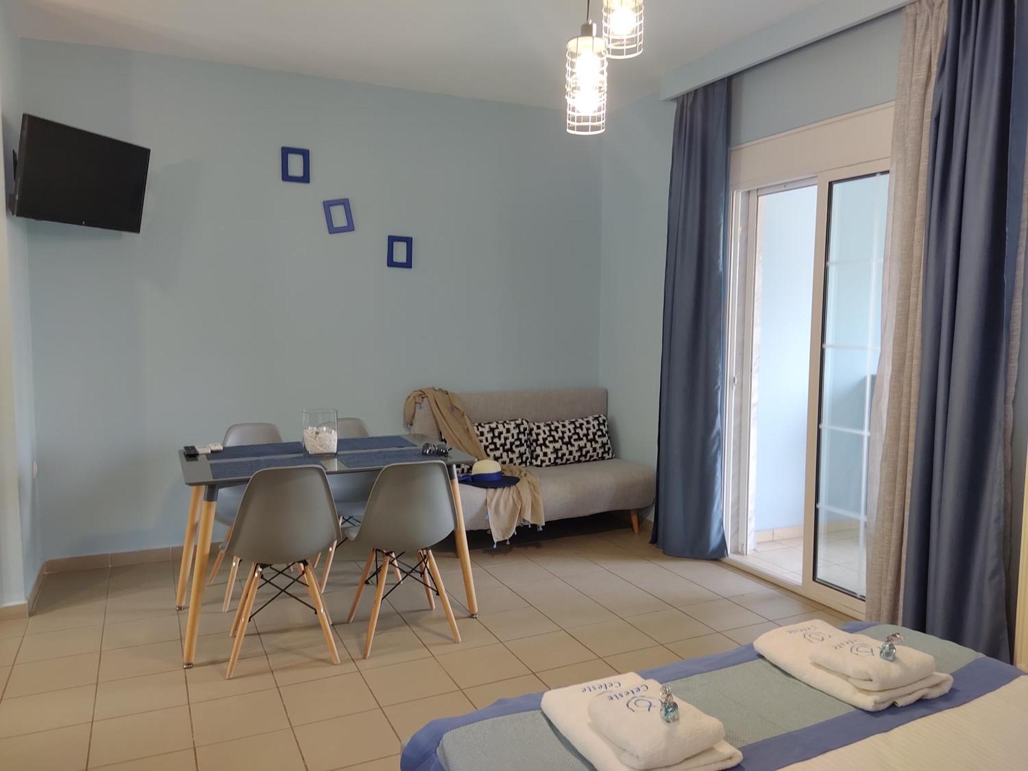 Celeste Deluxe Apartments Скала-Потамиас Экстерьер фото